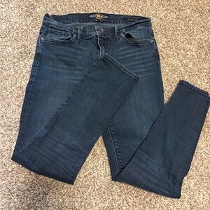 Lucky Brand Womens Dark Blue Slim Fit Jeans